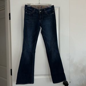 Paige Bell Canyon Low rise Boot Cut Size 27